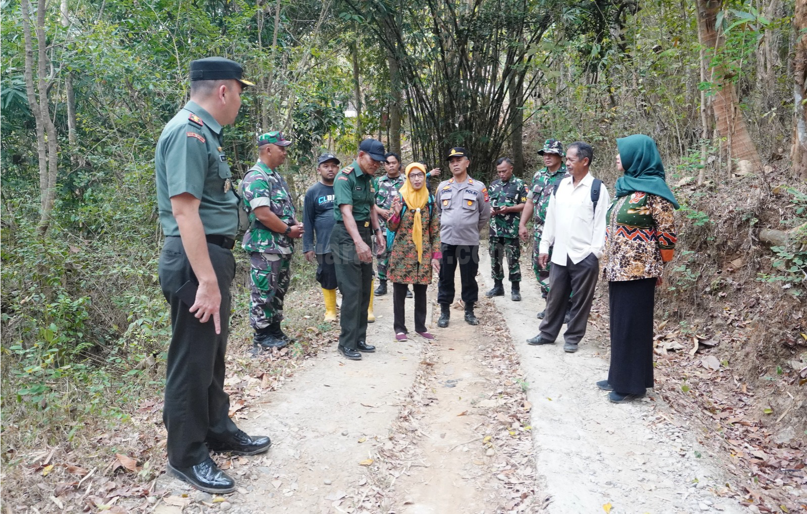 Dandim Kulon Progo Tinjau Lokasi TMMD Sengkuyung Tahap III Tahun 2023