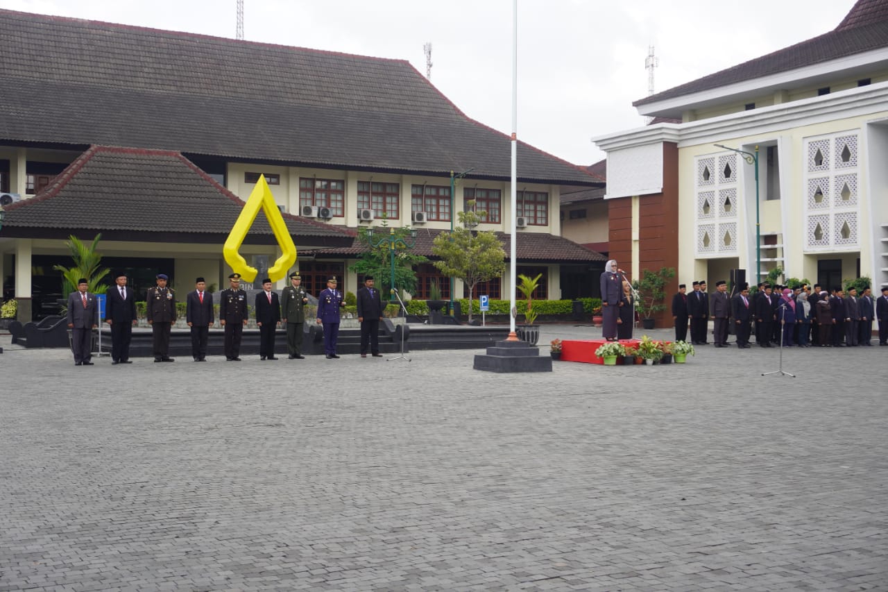 Dandim Kulon Progo Beserta Anggota Mengikuti Upacara Peringatan Hari Kesaktian Pancasila Tahun 2023