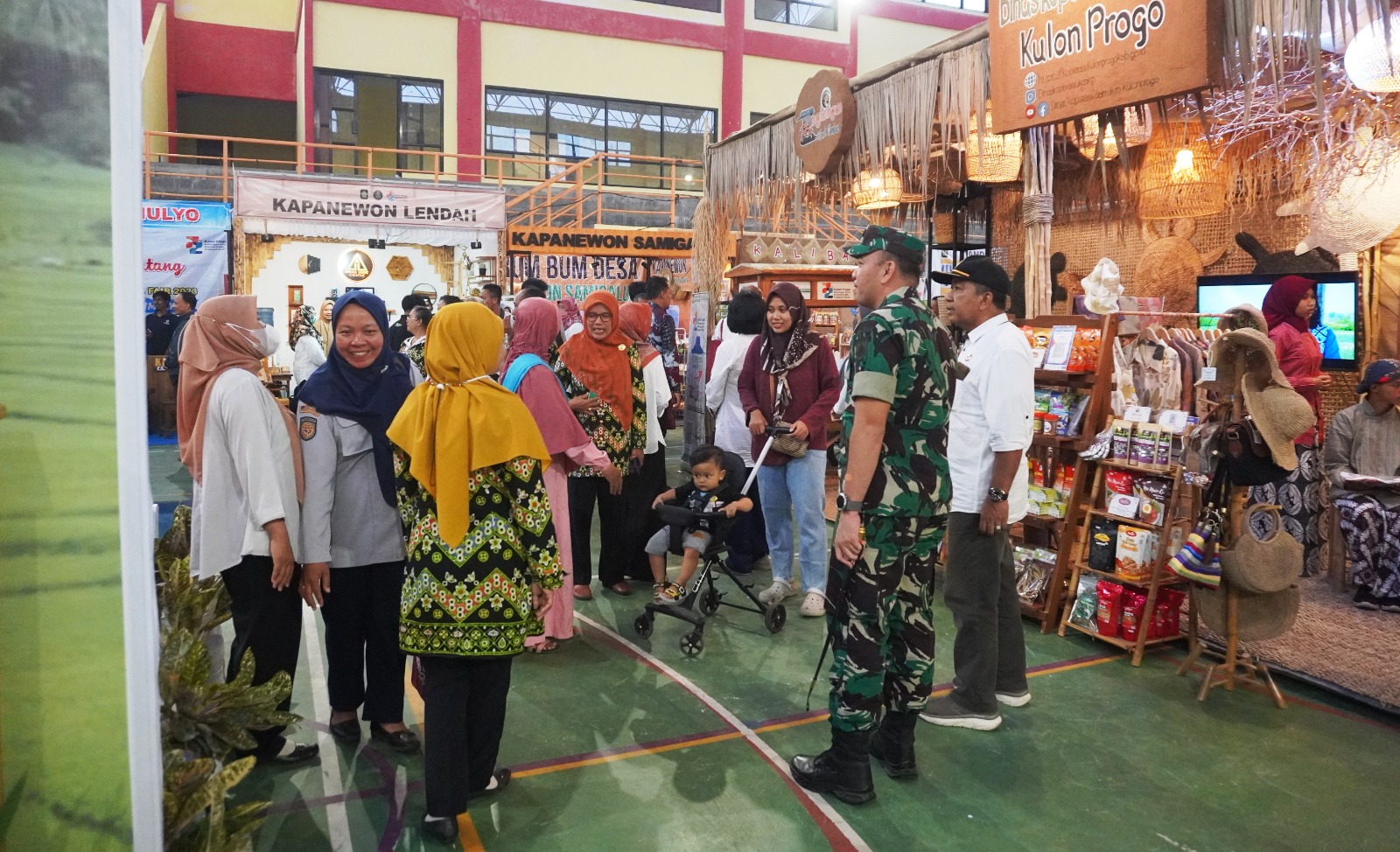 Dandim Kulon Progo Hadiri Pembukaan Manunggal Fair Kulon Progo Expo 2023