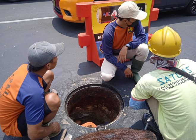 FORPI Kota Yogyakarta Pantau Limbah di Saluran Air Limbah Utara Tugu Pal Putih