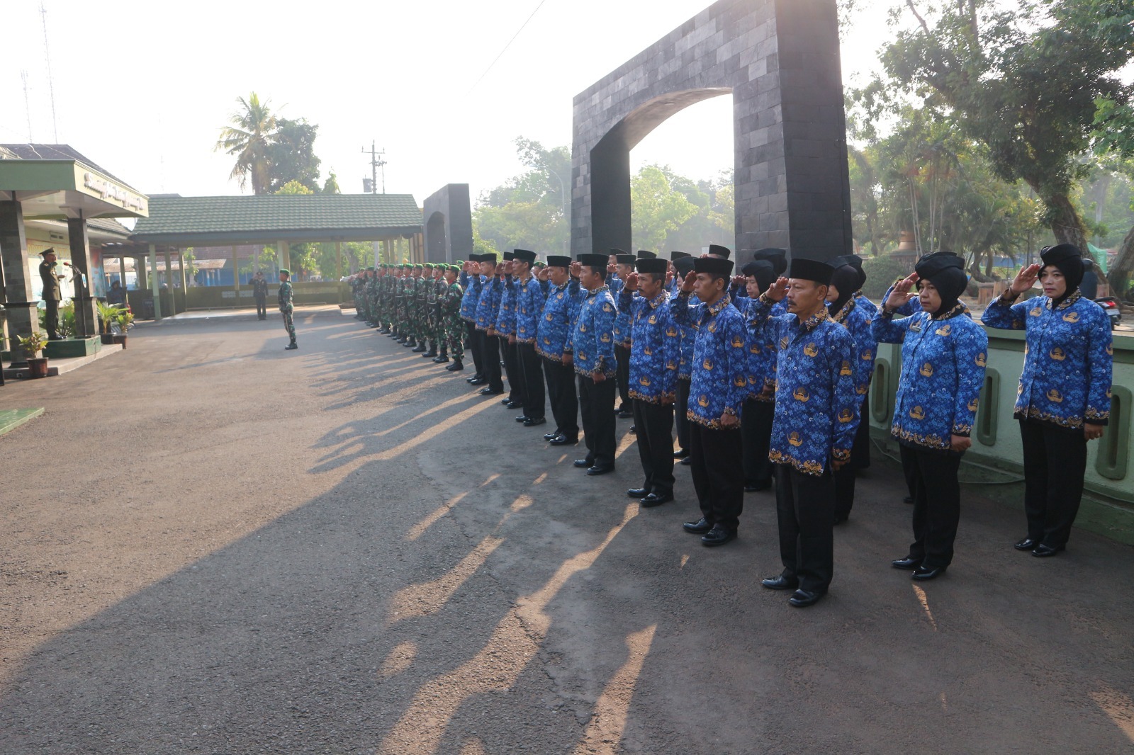 Kodim 0731/Kulon Progo Laksanakan Upacara Peringatan Hari Pahlawan Ke-78 Tahun 2023