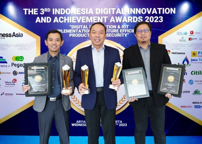 Sukses Jalankan Inovasi Digital, Jasa Raharja Raih Tiga Penghargaan di Ajang Indonesia Digital Innovation and Achievement Awards 2023