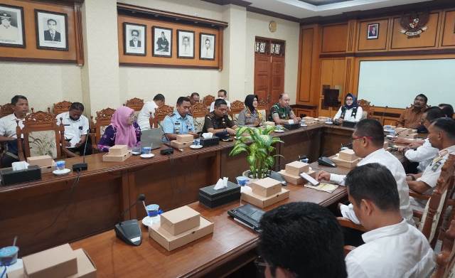 Rakor Persiapan dan Antisipasi Menjelang Masa Kampanye Pemilu 2024 Kabupaten Kulon Progo