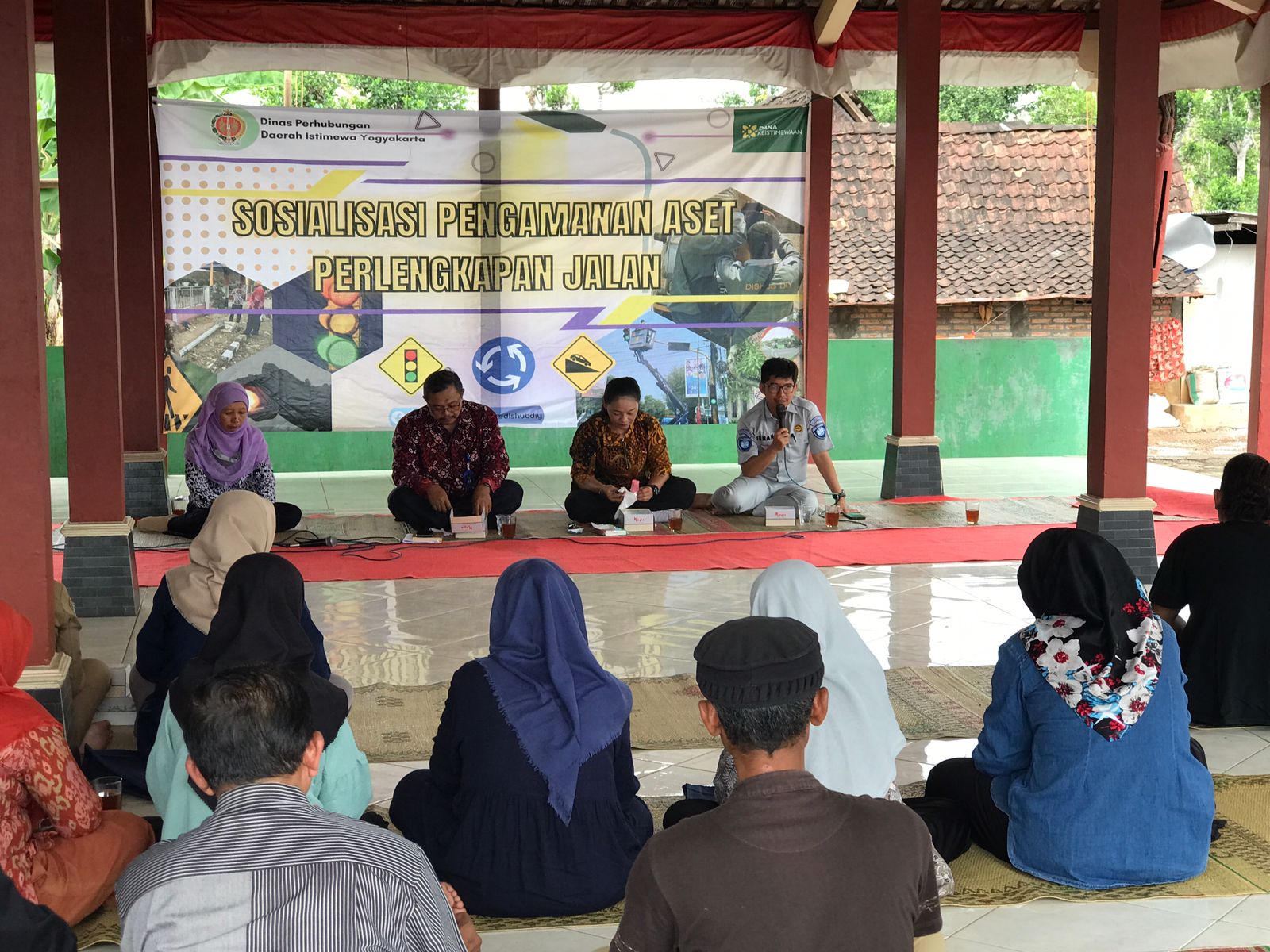 Jasa Raharja Turut Serta Dalam Sosialisasi Pemeliharaan Aset Jalan dan Etika Berkendara