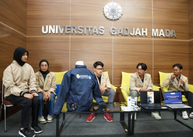 Mahasiswa UGM Buat Jaket Berpengatur Suhu Otomatis