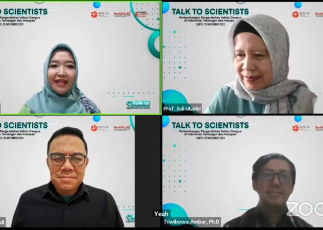 Wolbachia Dapat Dukungan Dari WHO dan AIPI