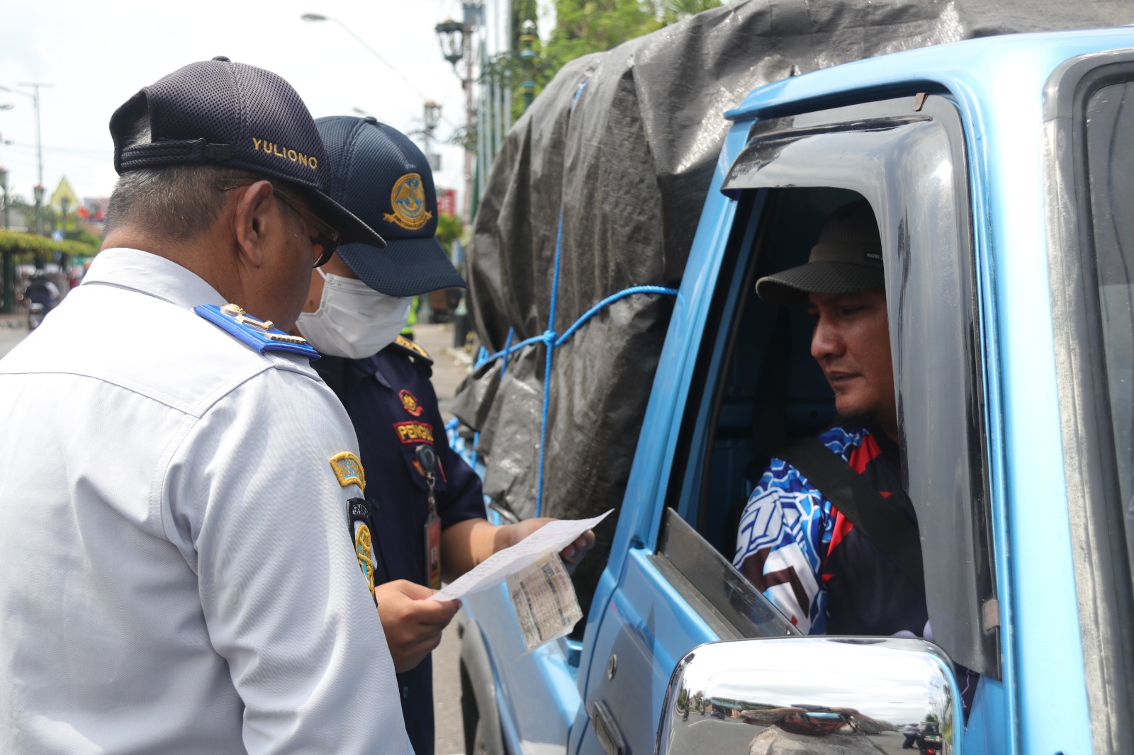 Operasi Tiblantas di Pasar Pasthy Jaring Belasan Kendaraan Langgar Aturan