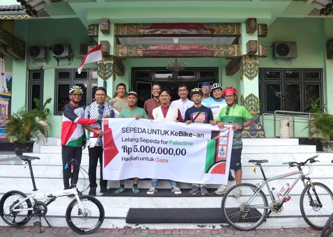 Bantu Palestina, Pegiat Sepeda Sego Segawe Reborn Lelang Sepeda Vintage