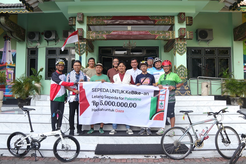 Bantu Palestina, Pegiat Sepeda Sego Segawe Reborn Lelang Sepeda Vintage