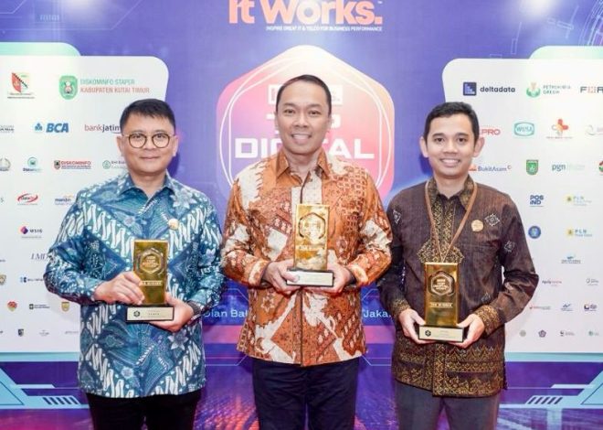 Jasa Raharja Terima Tiga Penghargaan di Ajang TOP Digital Awards 2023