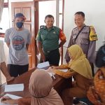 Babinsa di Kapanewon Pengasih Pantau Penyaluran Bantuan Beras