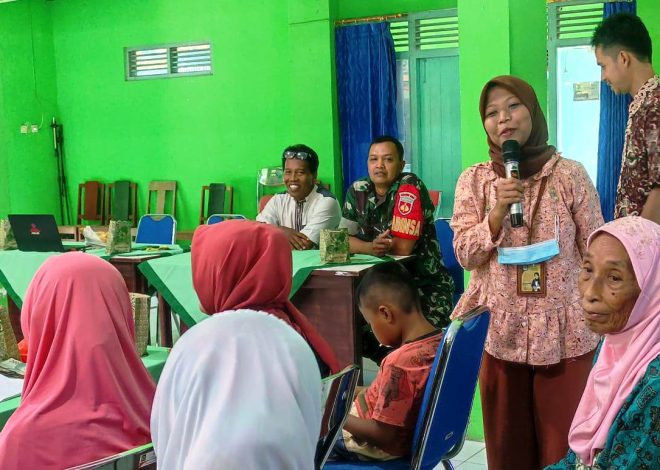 Babinsa Pandowan Hadiri Pertemuan Kelompok Difabel Desa