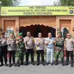 Jasa Raharja Bersama Tim Wasops Cek Operasi Lilin Progo 2023 di Polresta Yogyakarta 