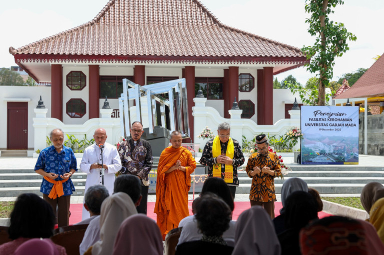 Universitas Gadjah Mada Kini Miliki Rumah Ibadah 6 Agama di Lingkungan Kampus