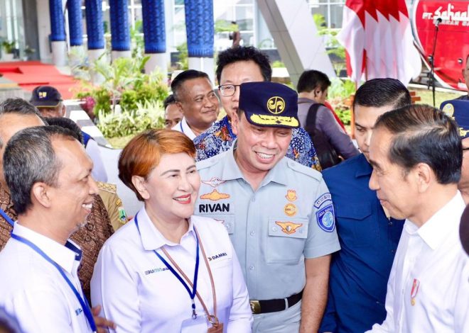 Direktur Utama Jasa Raharja Hadiri Peresmian Terminal Tipe A Pakupatan oleh Presiden Jokowi