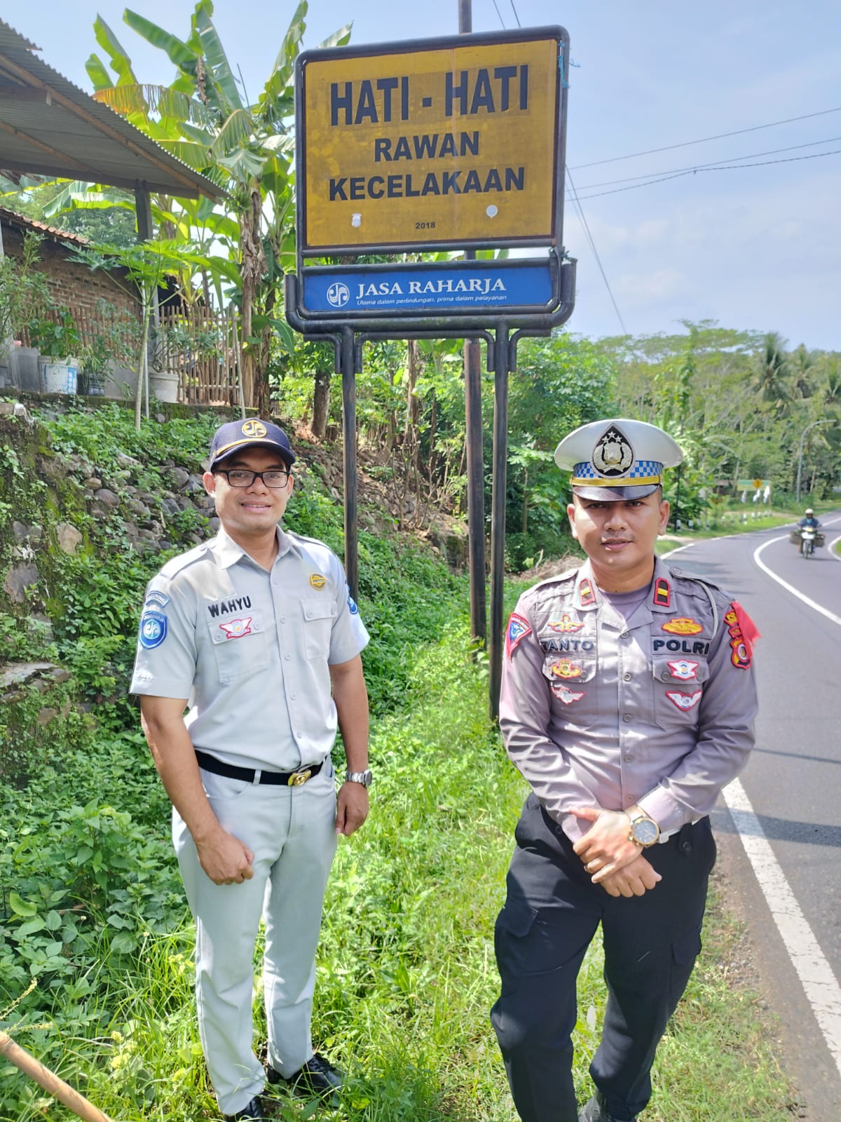 Jasa Raharja Kulon Progo Kolaborasi Kegiatan Socio Engineering Dengan Satlantas Polres Kulon Progo