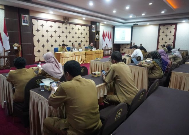 Dandim Kulon Progo Hadiri Rakor Tim Pembina Kabupaten Sehat