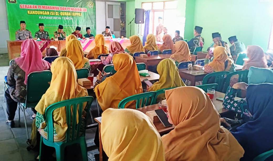 Babinsa Koramil Temon Hadiri Pengajian Pejabat dan Aparat