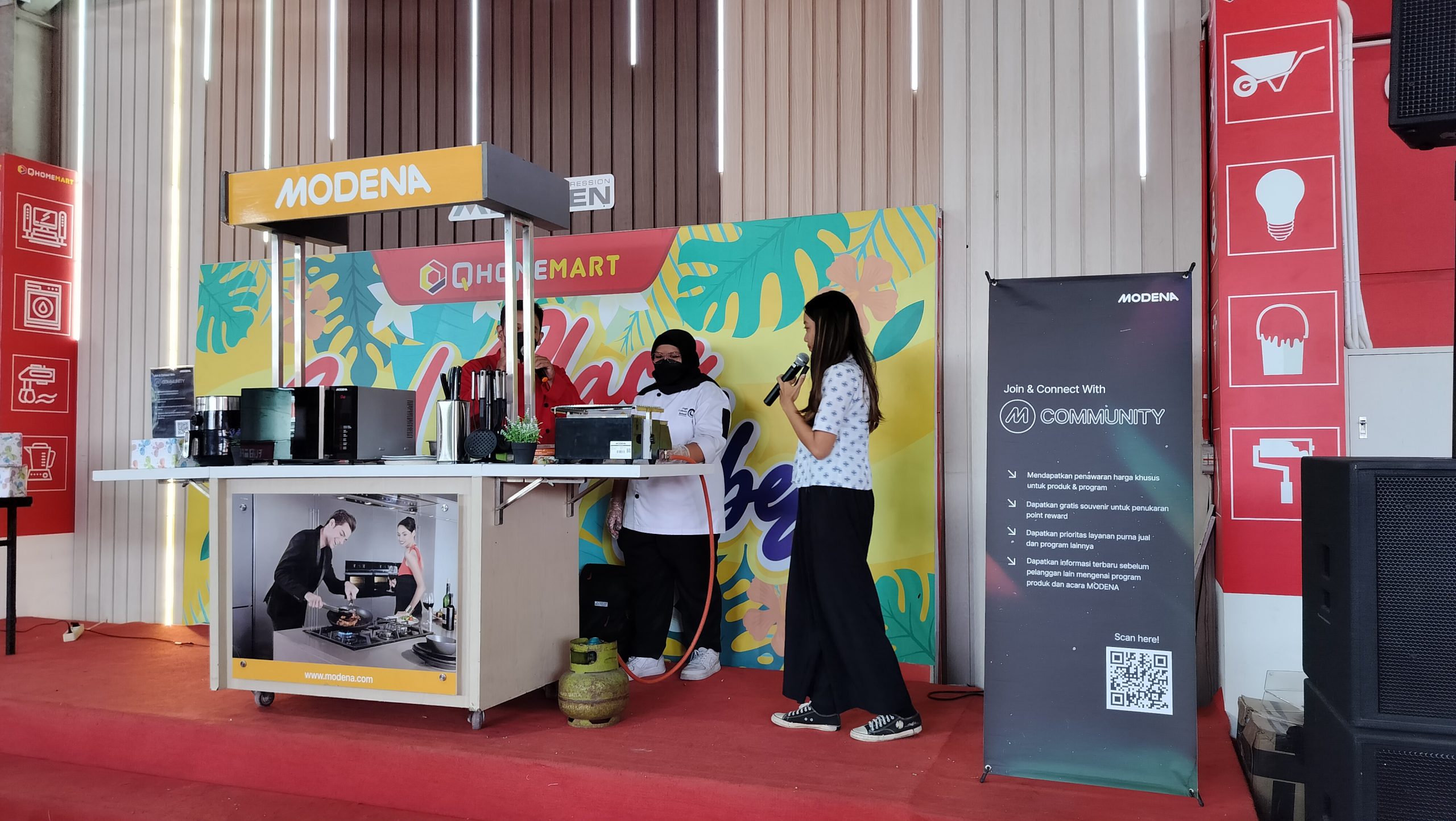 Live Cooking Demo, MODENA Ajak Customer Merasakan Pengalaman Langsung Menjajal Produk MODENA