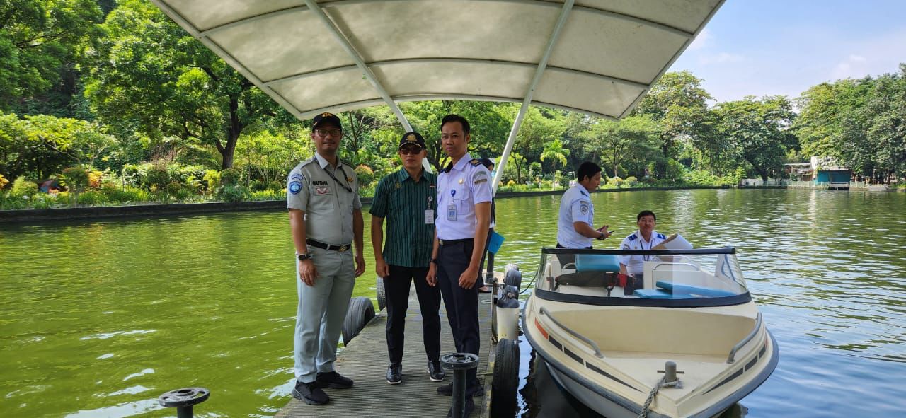 Jasa Raharja Samsat Kota Yogyakarta Rampcheck Pengelola Angkutan Kapal Wisata Penumpang di Gembira Loka Zoo