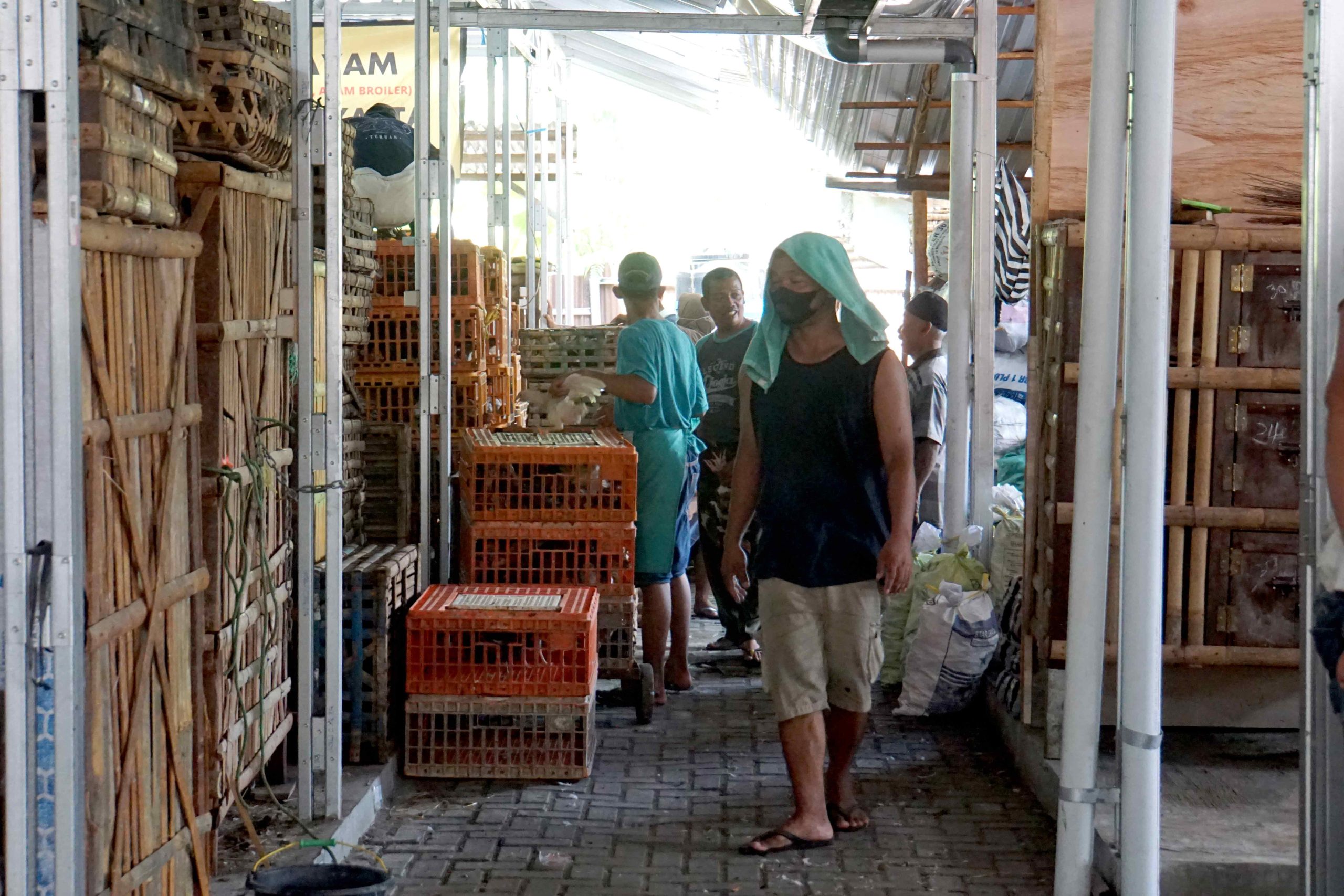 Revitalisasi Pasar Terban Dimulai, Pedagang Pindah Ke Shelter di Jl Babaran