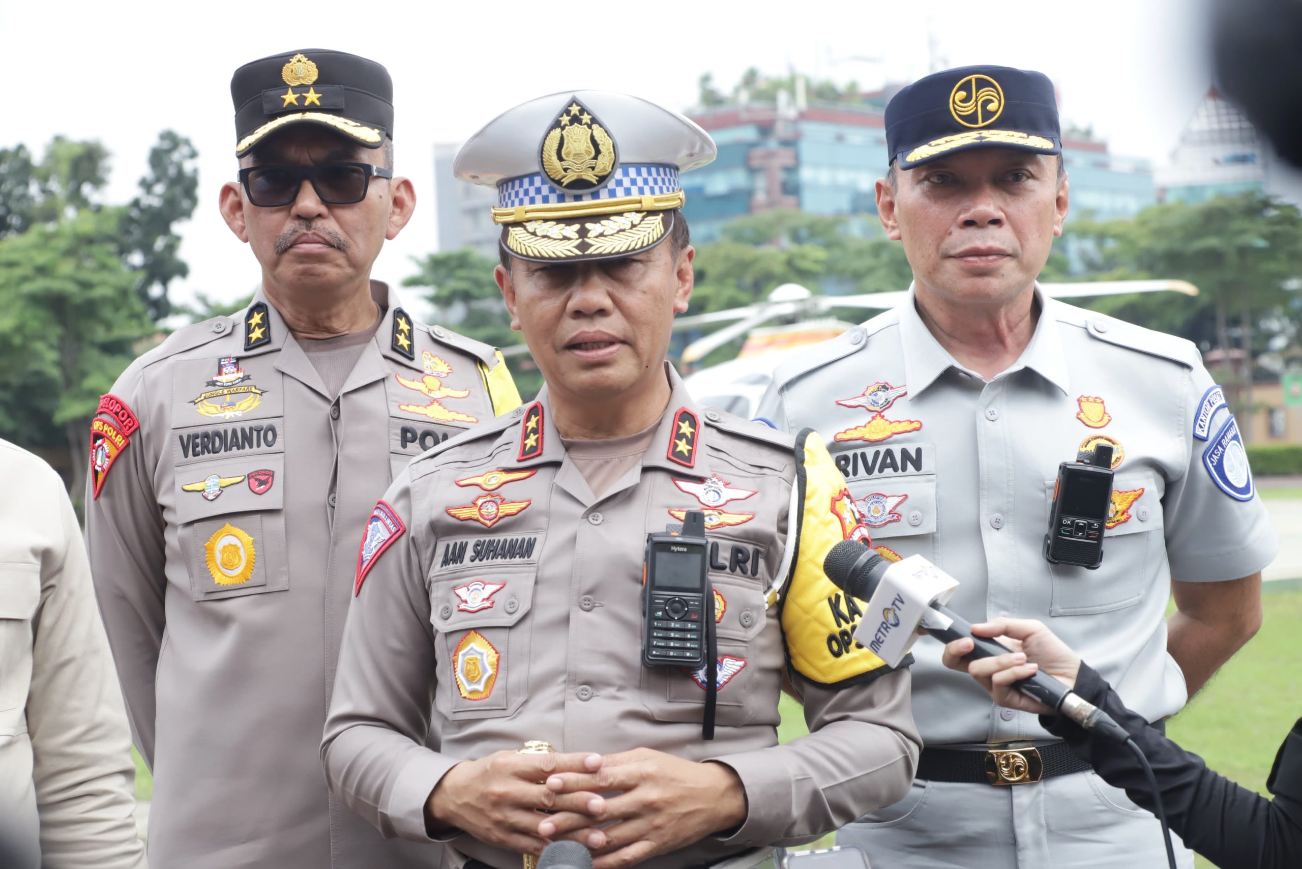 Pastikan Kelancaran Arus Mudik, Jasa Raharja dan Korlantas Polri Tinjau Arus Mudik di Sejumlah Titik