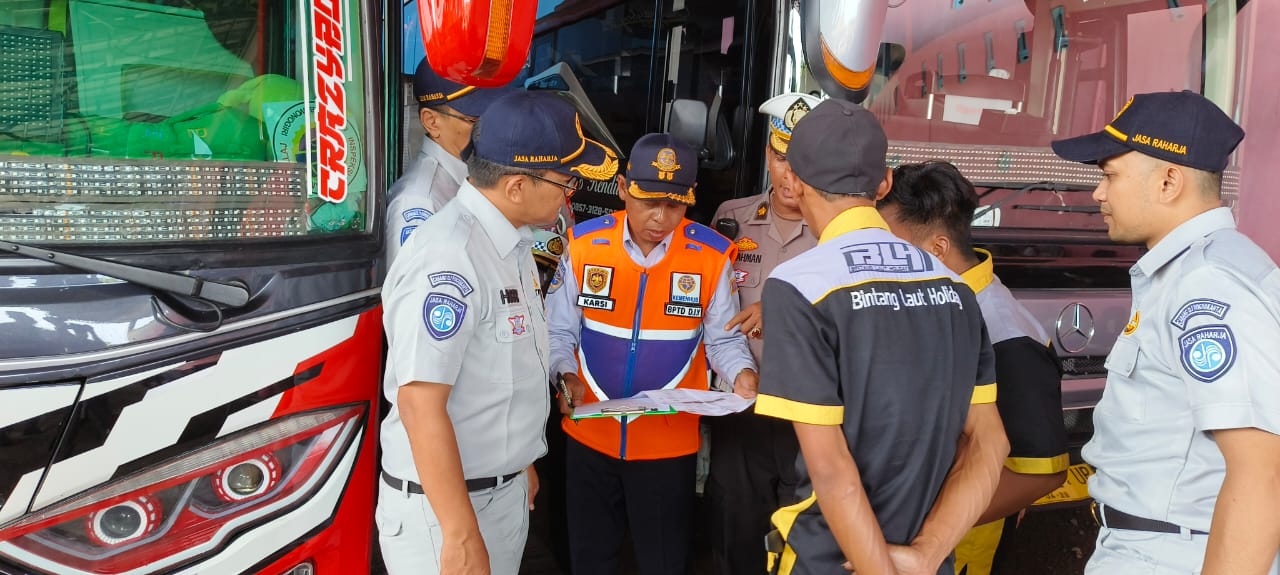 Rampcheck Gabungan Angkutan Umum di Kawasan Wisata Parangtritis