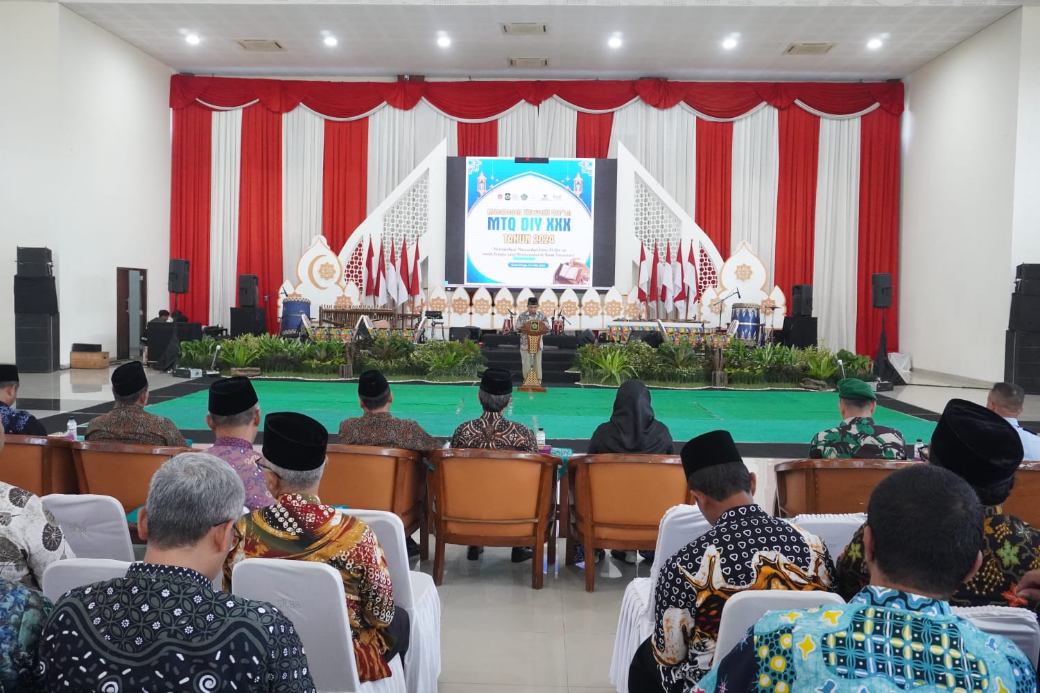 Dandim Kulon Progo Hadiri Pembukaan MTQ DIY Ke-XXX Tahun 2024