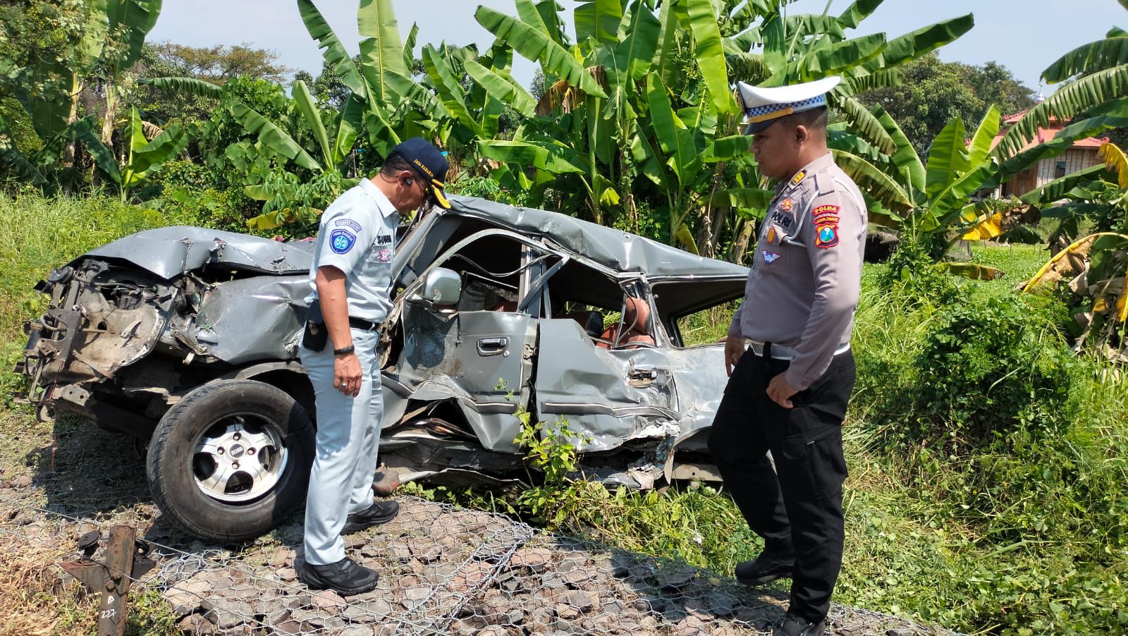 Jasa Raharja Jamin Seluruh Korban Kecelakaan Minibus yang Tertabrak Kereta Api Pandalungan di Pasuruan