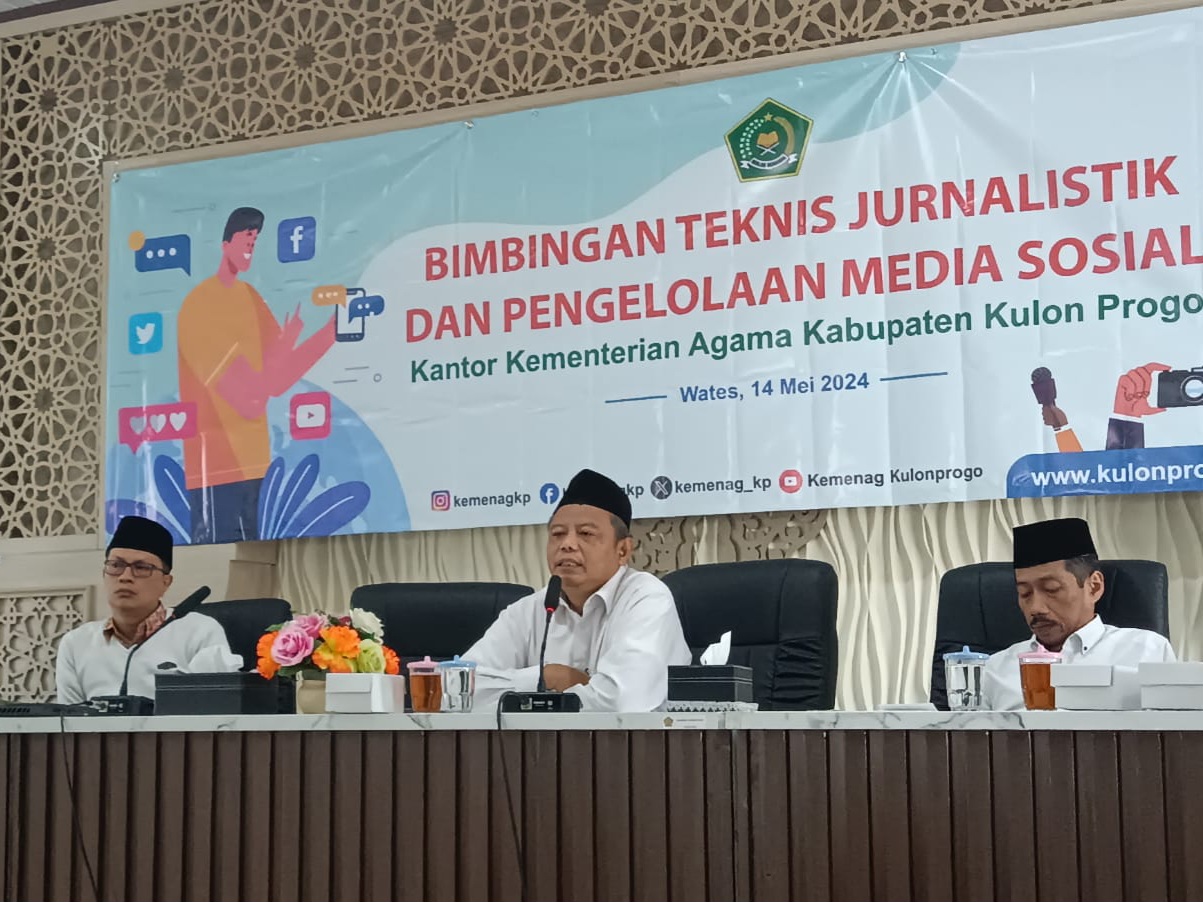 Bimtek Jurnalistik, Kakan Wahib Jamil: Informasi dan Edukasi