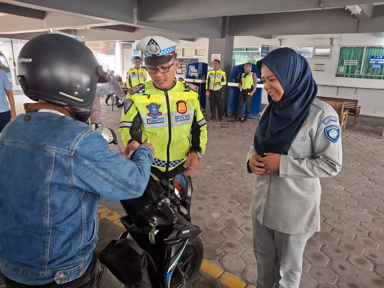 Jasa Raharja Turut Serta Dalam Operasi Gabungan di Samsat Maguwoharjo Sleman