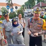 Jasa Raharja Rampcheck Gabungan Angkutan Umum di Kawasan Parkiran Abu Bakar Ali Kota Yogyakarta