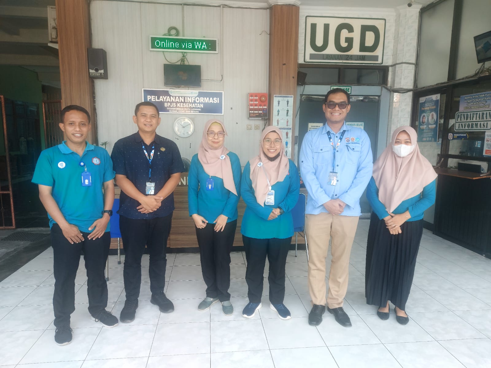 Kunjungan dan Koordinasi Jasa Raharja Samsat Kulon Progo ke RSU Kharisma Paramedika