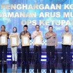 Jasa Raharja Raih Penghargaan Kolaborasi Aktif Pengamanan Arus Mudik dan Arus Balik Ops Ketupat 2024