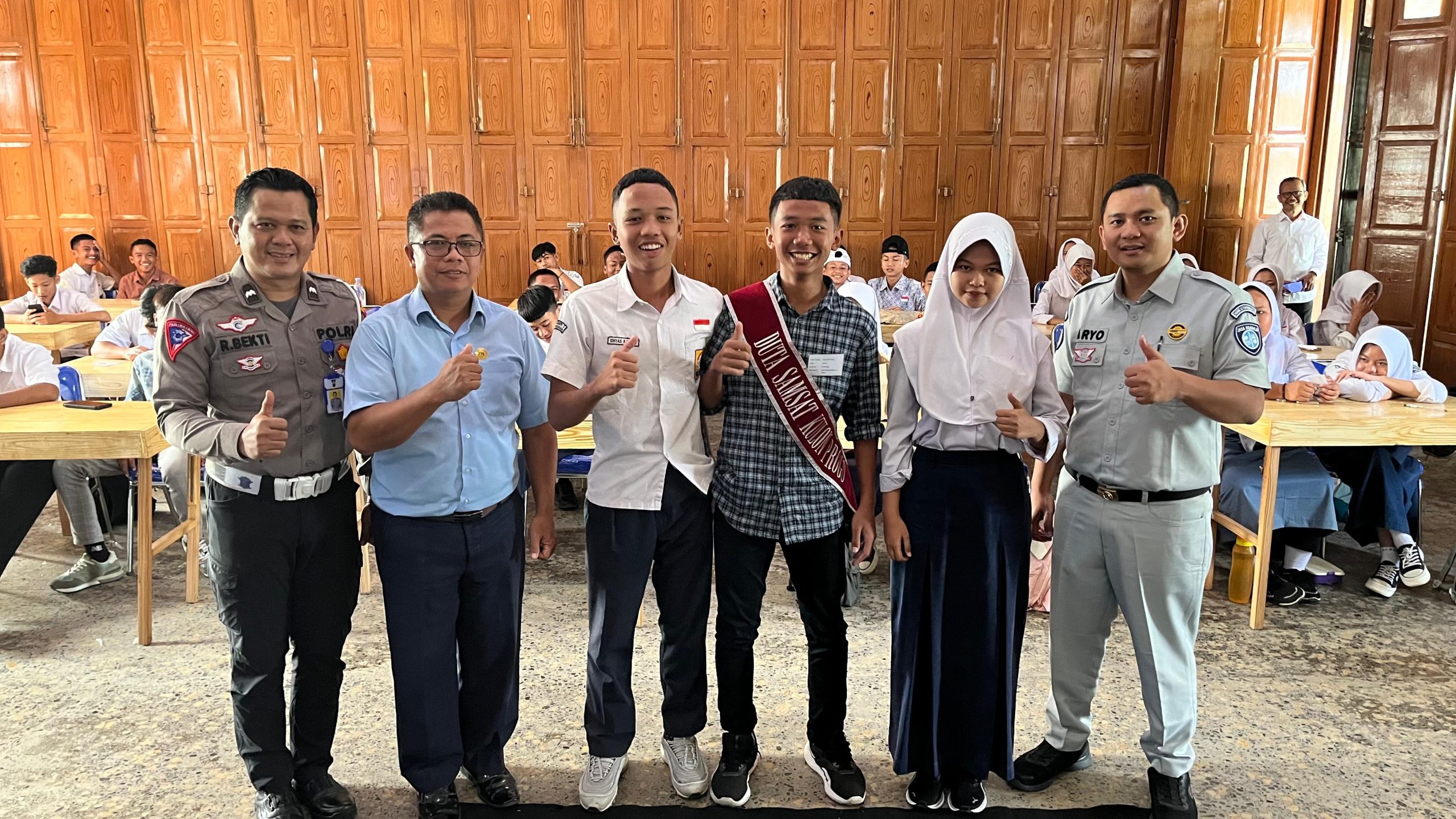 Edukasi Kesamsatan Jasa Raharja Untuk Siswa SMK Cipta Insan Mulia Kulon Progo