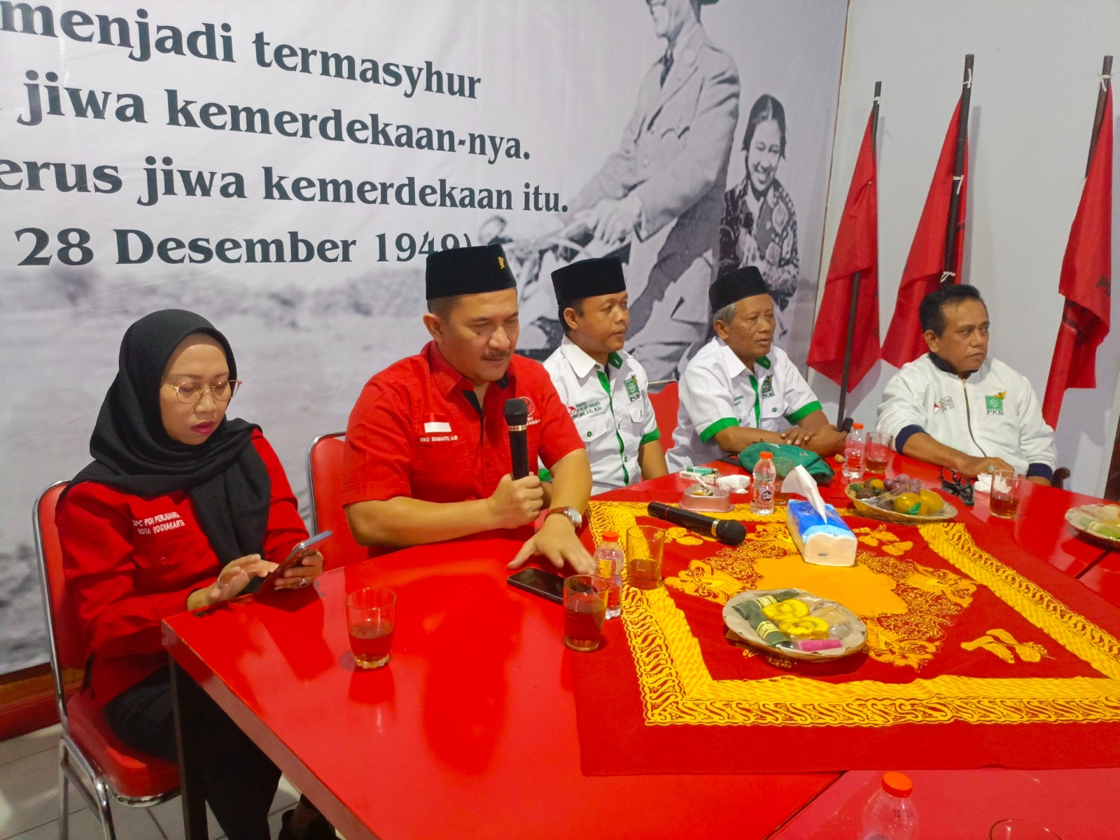 Jelang Pilkada 2024, DPC PDI Perjuangan dan PKB Kota Yogyakarta Bertemu Tegaskan Komitmen Melawan Intoleransi, Radikalisme & Terorisme