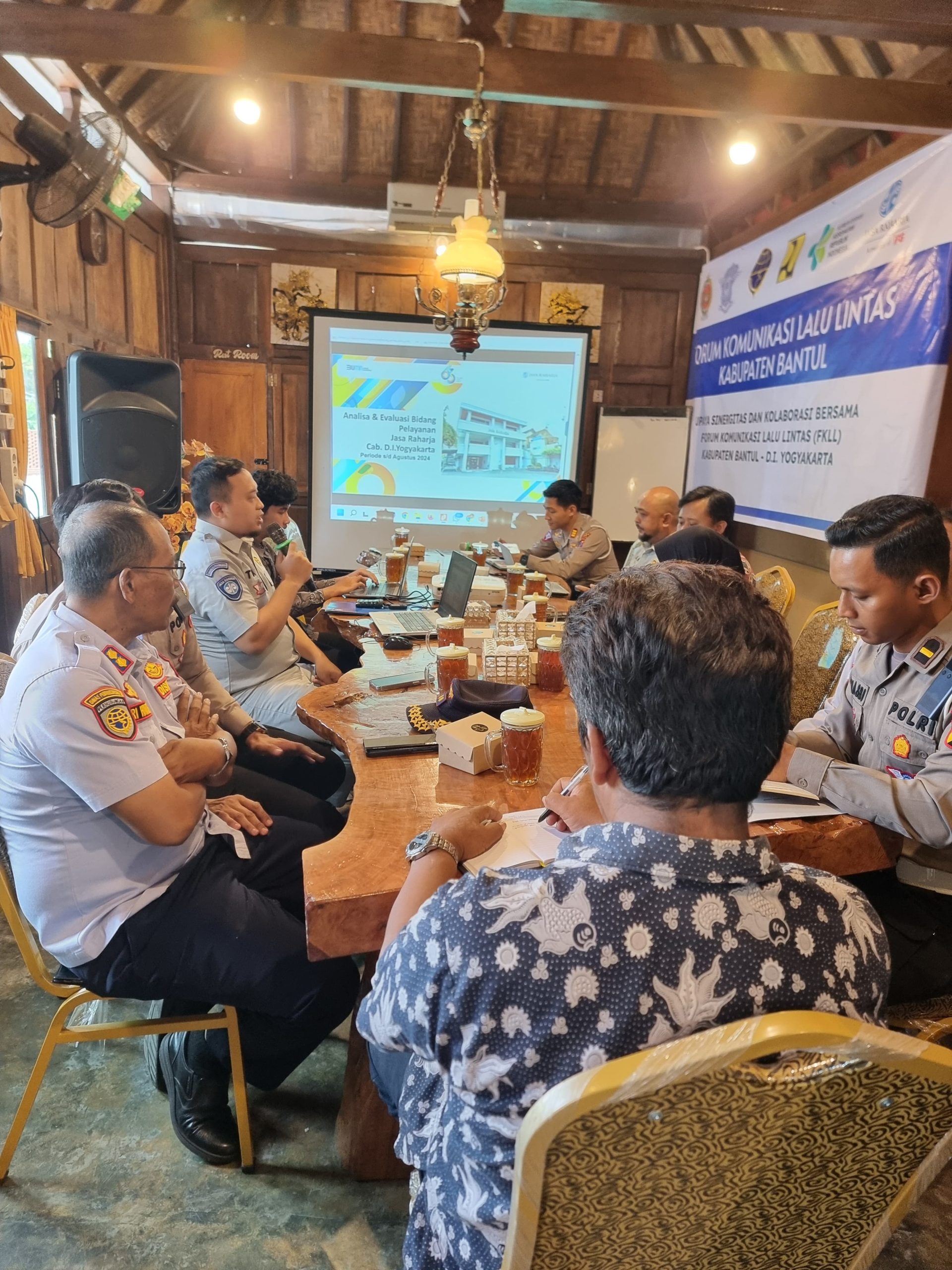 Jasa Raharja Kembali Dalam FGD FKLL di Wilayah BantulJasa Raharja Kembali Dalam FGD FKLL di Wilayah Bantul