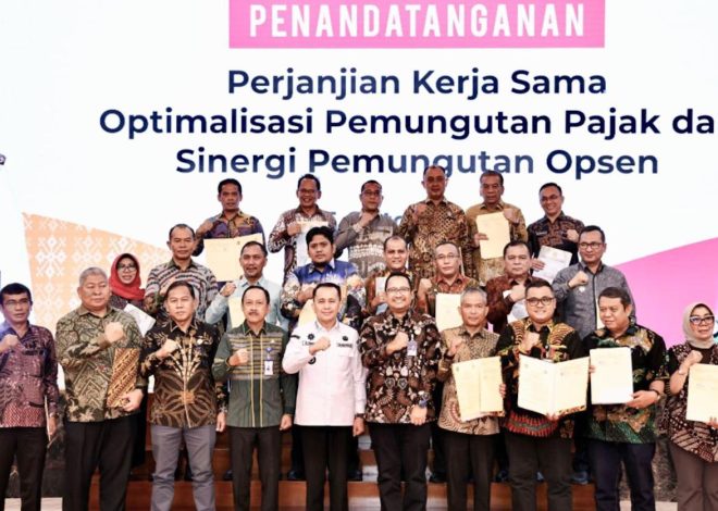 Harwan Muldidarmawan: Jasa Raharja Dukung Penandatanganan PKS Optimalisasi Pemungutan Pajak dan Sinergi Pemungutan Opsen di Provinsi Sumut