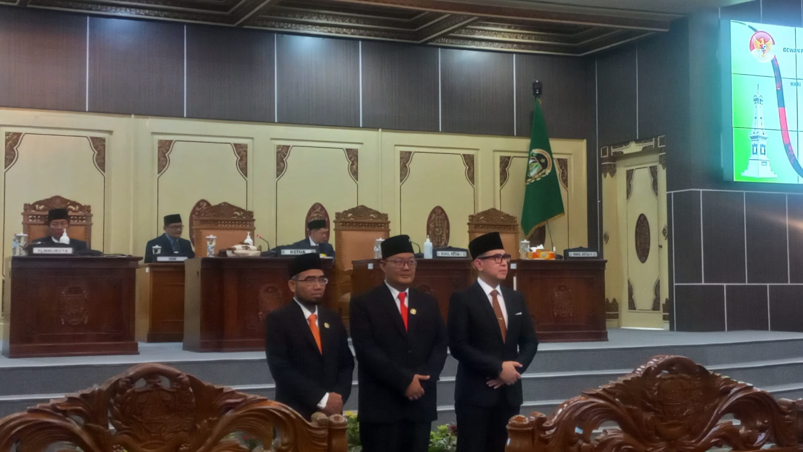 Pengucapan Sumpah Janji Ketua & Wakil Ketua DPRD Kota Yogyakarta