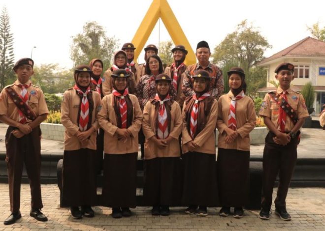 Kontingen Kemah Pramuka Madrasah Nasional Siap Pentaskan Tari Angguk