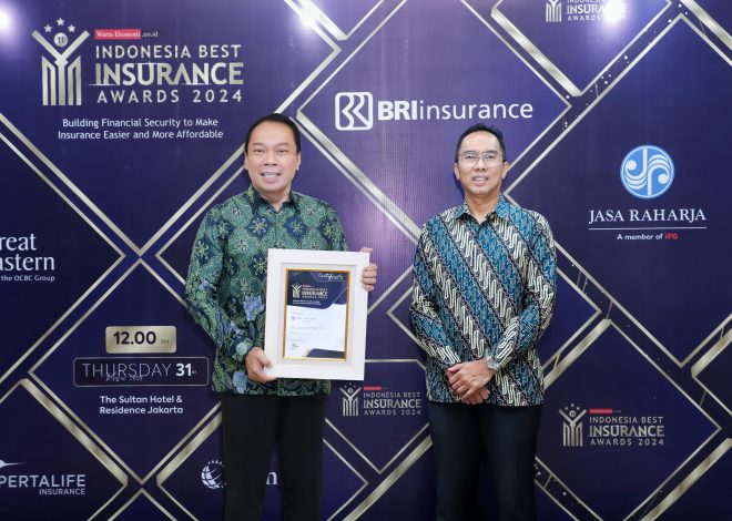 Sukses Jaga Keseimbangan Keuangan dan Pelayanan, Jasa Raharja Raih Penghargaan Indonesia Best Insurance Awards 2024