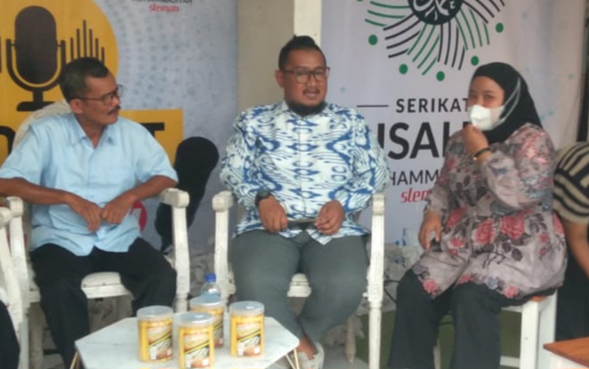 Gali Masalah, DPC HIPPI Sleman Gelar Podcast Bersama Forkal UMKM se-Kabupaten Sleman