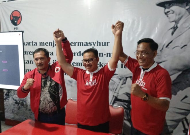 PDI Perjuangan Kota Jogja: Hasil Real Count 99.67%, Paslon Nomor 2 Hasto Wardoyo & Wawan Menangkan Pilkada