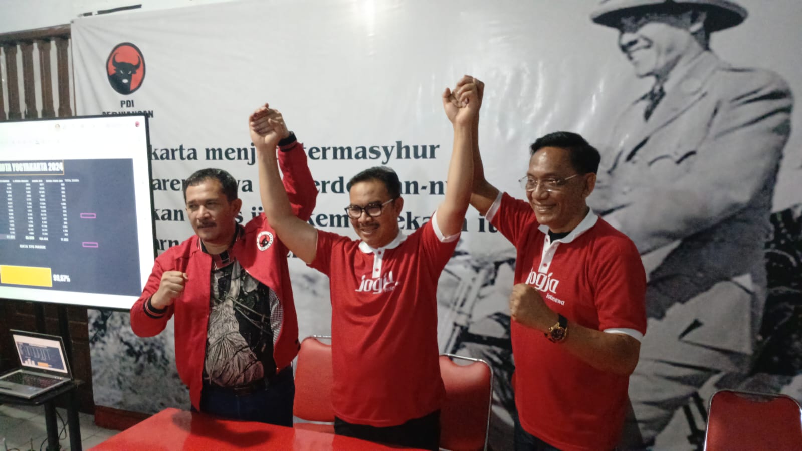 DPC PDIP Jogja Bikin Sejarah Menangkan Pilkada, Hasto Wardoyo & Wawan Harmawan Dilantik 10 Februari 2025