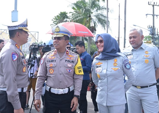 Tinjau Jalur Puncak, Dirops Jasa Raharja dan Dirgakkum Korlantas Polri Imbau Masyarakat Pantau Imformasi Rekayasa Lalu Lintas