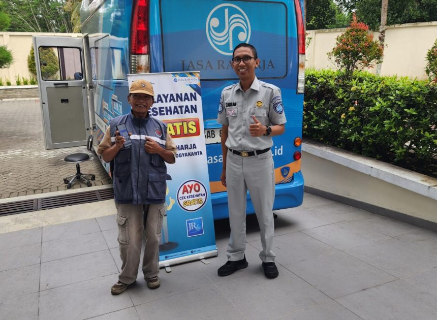 Jasa Raharja Kembali Buka Layanan Kesehatan Gratis di Titik Rawan Laka Wilayah Sleman