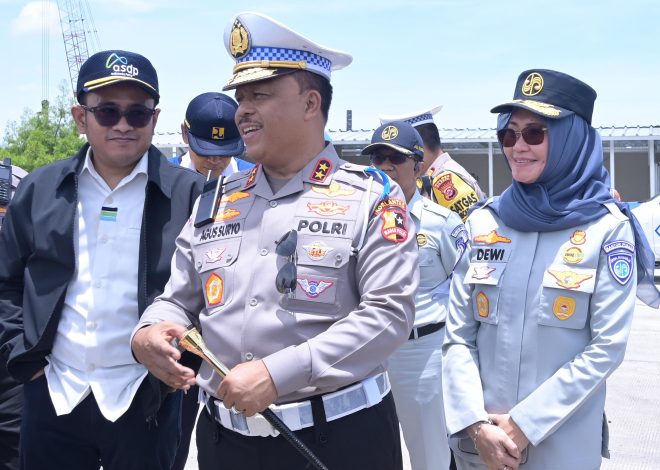 PT Jasa Raharja Bersama Korlantas POLRI dan Stakeholder Lainnya Tinjau Kesiapan Pelabuhan Bakauheni-Merak untuk Operasi Ketupat 2025