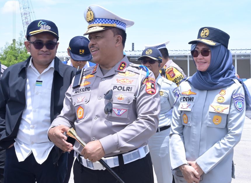 PT Jasa Raharja Bersama Korlantas POLRI dan Stakeholder Lainnya Tinjau Kesiapan Pelabuhan Bakauheni-Merak untuk Operasi Ketupat 2025