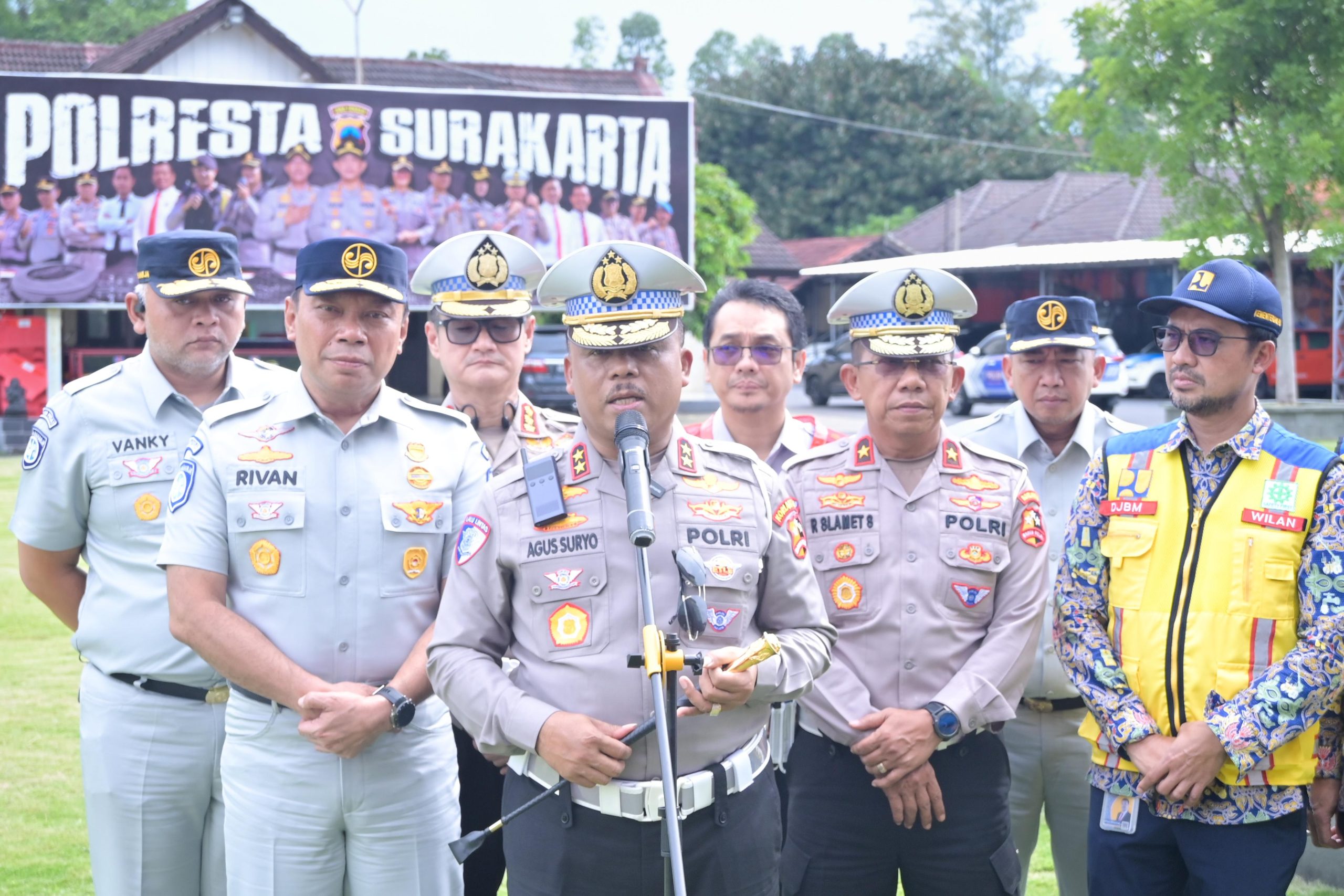 Korlantas POLRI dan PT Jasa Raharja Lanjutkan Survei Jalur di Jawa Timur dan Jawa Tengah, Singgahi Pertigaan Mengkreng di Kediri dan Solo