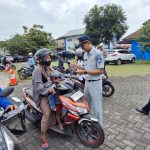 Jasa Raharja Bersama Tim Samsat Sleman Dan Dishub Gelar Operasi Gabungan di Kalitirto Berbah Sleman